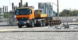 Transportation of the transformer
