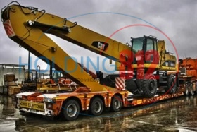 Transportation of cranes and special equipment