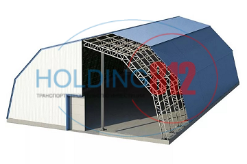 Polygonal hangar