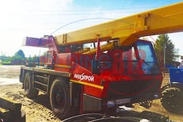 Truck crane Krupp KMK 2025