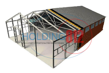 Upright hangar