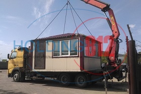 Перевозка быстровозводимых, модульных зданий