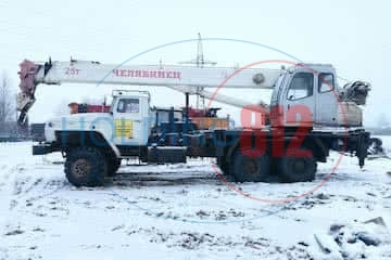 Автокран вездеход Ural Челябинец КС-55732-21