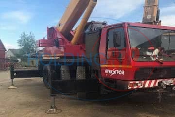 Krupp KMK 3050 truck crane