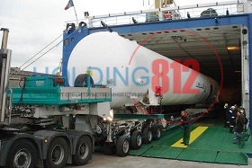 Multimodal transportation of oversized cargo