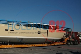Transportation of boats and yachts by air buffer 